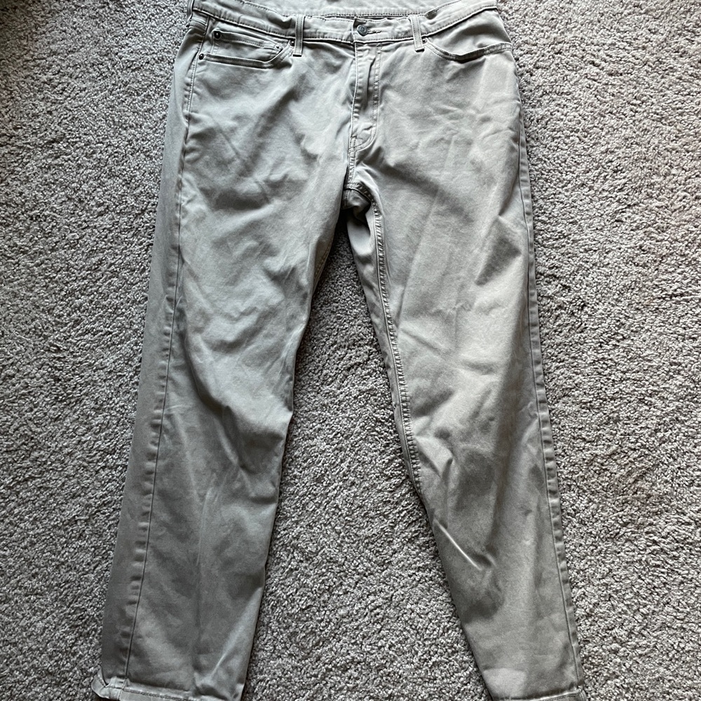 Levis 541 Straight Jeans Men's 36(38) X 32 white